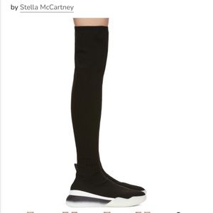 Stella McCartney Loop Knee High Sock Trainers
